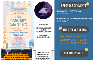 WEEK AT A GLANCE | JANUARY 2026